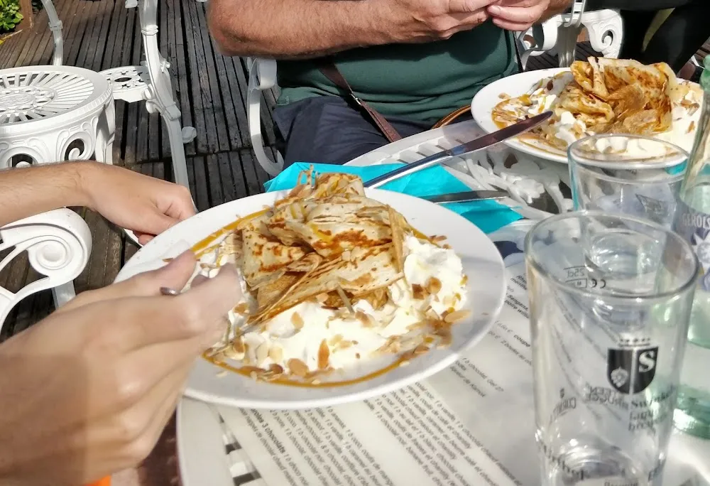 Crêpe Aumônière Pommes Caramélisées